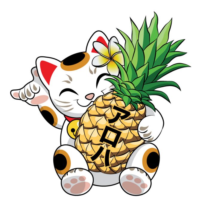 art_asset_maneki_neko_holding_pineapple_002
